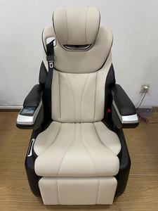 Asiento de Coche Plegable de Cuero Artificial Personalizado con Rotación de 270 Grados y Reposabrazos de Aluminio Fundido - Product Image 5