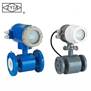 Compteur d'eau électromagnétique numérique ANSI150L en acier inoxydable avec bride, revêtement PTFE variable, pour liquides de rivière, 2 pouces, OEM - Product Image 4