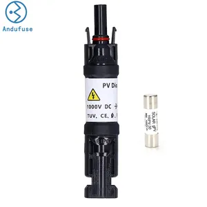 1000V 3.8*10MM 2A 5A 10A 15A 20A 30A Fuse Solar DC PV Fuse Holder Solar Connector for Solar System Cable Connection