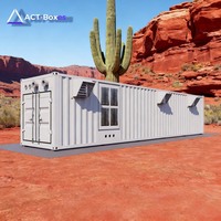 Conteneur de minage refroidi par liquide, enceinte personnalisée pour projet de ferme minère ASIC