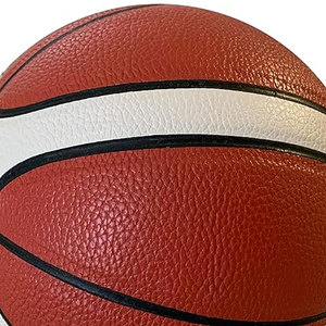 Professional <b>Top</b> Sale High Quality Eco-Friendly Custom Natural Rubber Bladder <b>PVC</b> Cover Basketball Own Logo Custom Color - Product Image 4