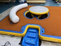 Offre Spéciale île flottante gonflable EVA d'été pour la famille, station flottante d'eau pour les loisirs