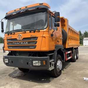 Camión Volquete Usado Shackman F3000 Diésel 6x4 25 CBM 10 Ruedas para Minería Howo 375 371 351-450HP 21-30T Shackman X3000 Camión Volquete Barato - Product Image 5