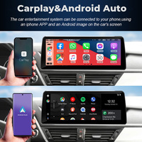Reproductor Multimedia Android con GPS y Audio para Coche, Pantalla Táctil de 12.3'', Radio Estéreo con Carplay para Audi Q5 A4 B8 2009-2019 Q5L 2018+ Q3 2012+