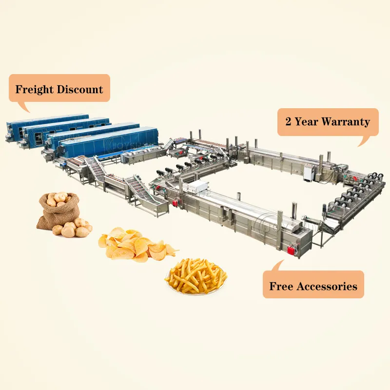 Ligne de Production de pommes de terre et de Chips de bananes à petite échelle, industrie alimentaire