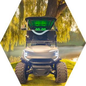 2024 nouveau style Golf Buggy véhicule électrique 2 + 2 sièges 36V chariot de golf électrique - Product Image 6