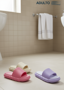 Ciabatte EVA per Adulti Viola 25 Stile Cloud Punta Aperta per Tutte le Stagioni Uso Domestico - Product Image 2