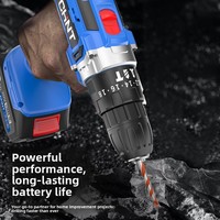 Perceuse à main DC Chint à mandrin rapide, vitesse variable en continu, petite perceuse pistolet rechargeable, multifonction électrique rotative pour usage domestique 1