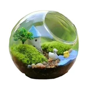 1 saco Azul Areia para Miniaturas De Fadas Jardim Musgo Terrário Decoração Artesanato Bonsai Em Miniatura Mini Estatueta Estátua de fadas Ofício da Resina