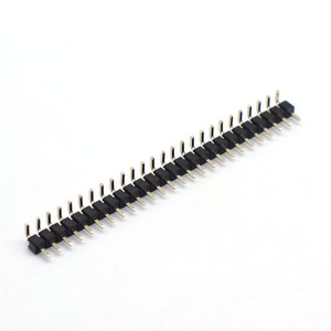 Một cửa mua hỗ trợ tùy biến hàng duy nhất cong kim 26 Pin 2.54mm PCB pin tiêu đề nam nối - Product Image 3