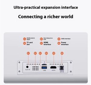 Reproductor de cine en casa todo en uno Android profesional 2025, sistema de Karaoke con pantalla táctil con tocadiscos de sonido y canciones para uso en interiores - Product Image 4