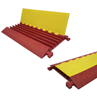 Rampes de protection de câble flexibles en caoutchouc Pvc 2/3/4/5 canaux pour événements intérieurs et extérieurs prix d'usine câble de couverture robuste