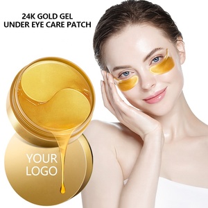 Parches de Hidrogel de Colágeno de Marca Privada para <span class=keywords><strong>Ojos</strong></span>, Mascarilla para <span class=keywords><strong>Ojos</strong></span>, Ojeras, Hinchazón, Oro 24K, Té Verde, Cúrcuma, Envase en Tarro, OEM - Product Image 5