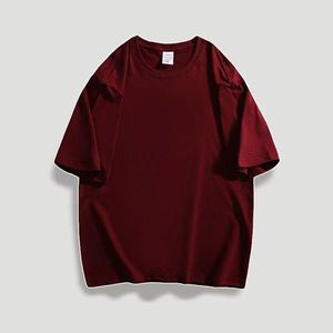 เสื้อยืดคอตตอนลำลองแบบปรับแต่งได้ ทรงโอเวอร์ไซส์ สีพื้น แต่งลายปะติด พิมพ์ลายกราฟิกสไตล์ฮิปฮอป - Product Image 3