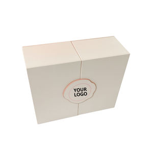 Boîte cadeau de luxe haut de gamme personnalisée avec fermeture magnétique en carton à double porte pour cosmétiques, bijoux, parfums - Product Image 4