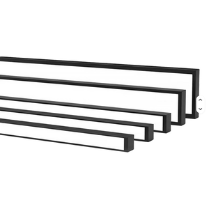 Lumière de bande <span class=keywords><strong>LED</strong></span> moderne supermarchés centres commerciaux restaurants lumières carrées suspendues ligne suspension - Product Image 1