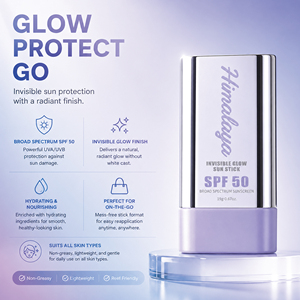 OEM Vegan Watermelon Sun <strong>Stick</strong> SPF 50 Clear Glow Sweatproof Waterproof Portable Travel <strong>Face</strong> <strong>Sunscreen</strong> <strong>Stick</strong> - Product Image 2
