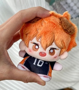 Llavero de peluche suave de 10 cm con diseño de dibujos animados de Tobio Kageyama <span class=keywords><strong>Hinata</strong></span>, estilo anime kawaii, con forma 3D y letras en relieve, ideal para Navidad. - Product Image 6