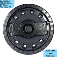 Jantes en alliage coulé basse pression Chery Wheel Jetour T2 18-20 pouces 5x108 pour voitures particulières, compatibles avec toute la gamme Chery, Jaecoo, Omoda, Tiggo