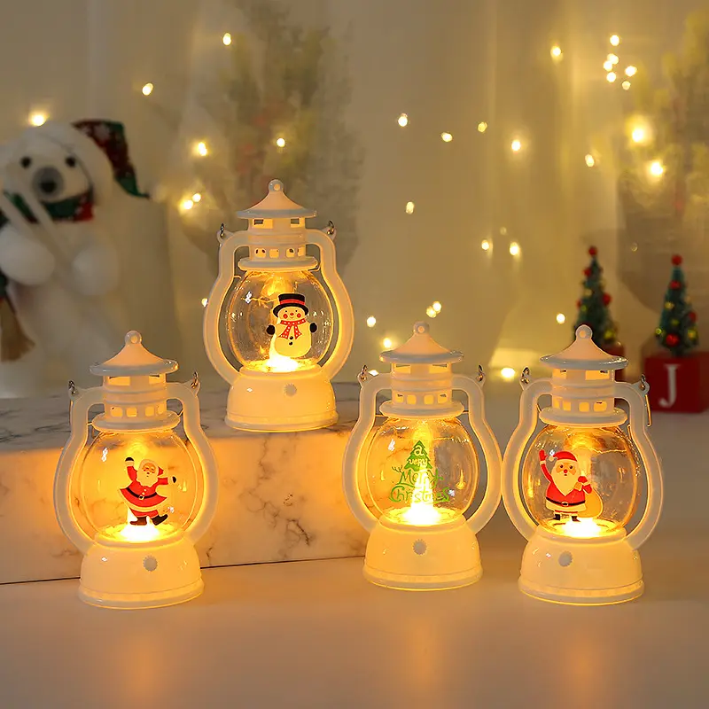 LED Christmas Decorations Lights Wind lamp Santa Claus Snowman Led Light For Merry Christmas Lights Gift Christmas Ornament