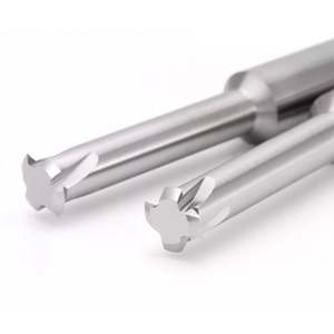 Fraise à filetage CNC haute vitesse à 4 cannelures en carbure de tungstène nano-revêtu HRC55 pour usinage de dents simples, outil de fraisage OEM/ODM - Product Image 3