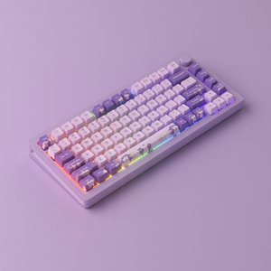Teclado <span class=keywords><strong>Akko</strong></span> MonsGeek M1W V2 de 82 Teclas, 75%, Tri-Modo, Aluminio, Gasket, Hot Swappable, RGB, 6000mAh, con Perilla, para Juegos de PC - Product Image 4