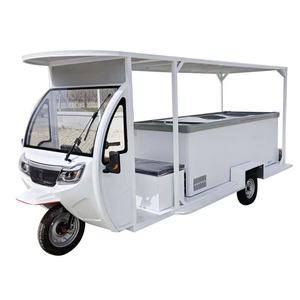 Outdoor Mobile 3 Wheel Tricycle Foodcart Motorcycle Ice Cream Cart Trycicles <strong>Tuk</strong> Food Truck <strong>for</strong> <strong>Sale</strong> in USA - Product Image 1