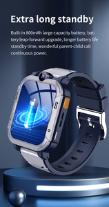 Montre connectée pour enfants Y86 4G, écran carré IPS, Android 2026, mémoire 1+8 Go, positionnement GPS+LBS+WIFI, appel vidéo, IP67, enfants - Product Image 5