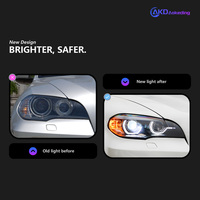 Phare avant BBA pour X5 E70, phare LED 2008-2013, lentille de projecteur haute puissance, signal dynamique DRL, pièces automobiles