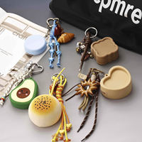 Porte-monnaie mini en silicone style sport, porte-clés, breloque de sac, accessoire suspendu