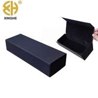 Boîtes rigides pliables de qualité supérieure, personnalisées avec logo imprimé, forme carrée, sortie d'usine