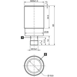 US30M3000G3-B4 Ultrasonic <strong>sensor</strong> - Product Image 2