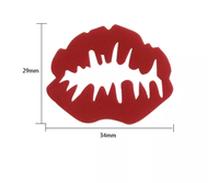 Marqueurs de verres en silicone réutilisables, écologiques, colorés et mignons en forme de lèvres pour bouteilles et accessoires de bar – Vente en gros