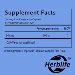 แคปซูลแอล-ไลซีนสำหรับผู้ใหญ่ ผลิตภัณฑ์เสริมอาหารสมุนไพร ยอดขายดี รับผลิตแบบ OEM/ODM  ช่วยเสริมแอล-ไลซีน บำรุงพลังงาน - Product Image 2