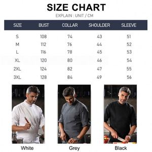Vêtements de travail à manches longues pour hôtel, pantalon cargo pour hommes, vêtements de travail imperméables pour restaurant, cuisine, uniforme de chef - Product Image 2