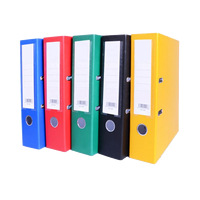 Boîtes de rangement A4 Boîtes d'archives en plastique Organisateur de dossiers de fichiers Boîte de classement de stockage de documents pour le bureau
