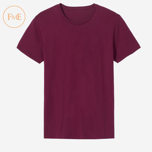 wholesale custom tshirt men basic plain 100% cotton blank printing logo t-shirts - Product Image 5