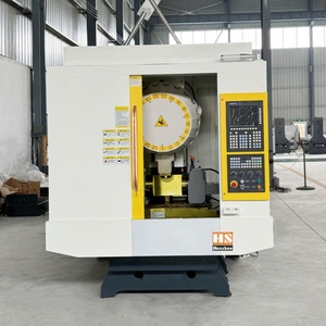 Vmc T6 Petite fraiseuse et taraudeuse CNC Centre d'usinage vertical CNC 3 axes robuste BT30 cône de broche - Product Image 3