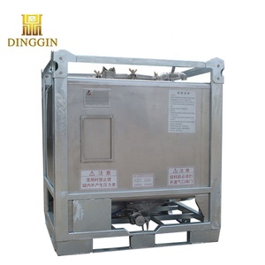 China SS304 SS316L Stainless Steel IBC Tote tank <strong>Container</strong> 1000L 1500L Liter for <strong>Petrol</strong> - Product Image 6