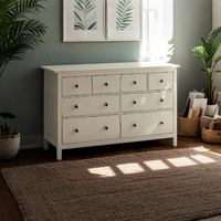 Meubles de chambre à coucher minimalistes modernes, commode en acier inoxydable, coffre de rangement et coiffeuse, vente en gros d'usine de conceptions OEM