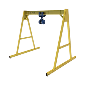 Grue à portique mobile électrique à poutre simple de 250 kg à 5 tonnes avec palan à chaîne électrique - Product Image 3