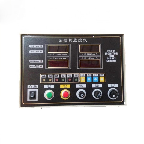 China Steel Material Display ED211A1 Weichai Boat Marine diesel Engine Monitor Instrument