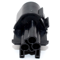Adaptador de Conector del Sensor de Ángulo del Cigüeñal (CAS) de 3 Pines AAdvanceParts BC7635, Contactos de Cobre, Carcasa de Nailon, Clasificación IP68, 12A, Mitsubishi