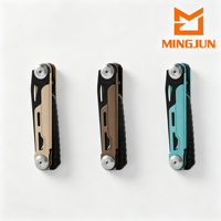 Couteau pliant multifonctionnel, outil de secours portable de poche pour l'extérieur, brise-vitre, ouvre-bouteille, tournevis, couteau cadeau