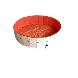 Corralito para Niños con Piscina de Pelotas, 120*30 cm, Plegable, PVC Beige, para Uso Doméstico - Product Image 5