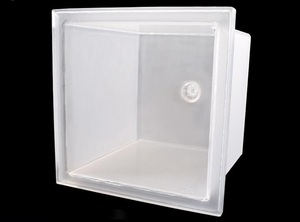 Xi lanh vuông điện phân xe tăng thủy tinh thạch anh làm sạch xe tăng chống ăn mòn thạch anh sản phẩm - Product Image 2