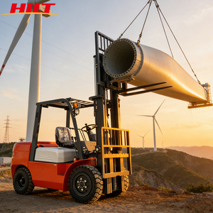 Schnellverkauf Dual-Fuel Gabelstapler 3 Tonnen 4 Tonnen Schwerlastkran Diesel-Gabelstapler - Product Image 2