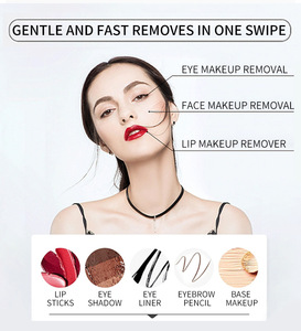 Lingettes démaquillantes à base d'<span class=keywords><strong>eau</strong></span> en fibre de <span class=keywords><strong>coton</strong></span> et de lin pour un nettoyage en douceur du visage et un démaquillage non irritant - Product Image 5