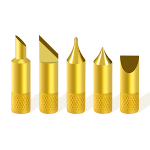 Kit d'outils <span class=keywords><strong>de</strong></span> pyrogravure sur bois 7 pièces pour pyrographie, gaufrage et sculpture avec 5 embouts <span class=keywords><strong>de</strong></span> rechange - Product Image 4