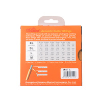 AW436-Premium Folk Guitar Strings Rust-Proof Coated Acoustic Guitar Strings Musical Instruments & Accessories